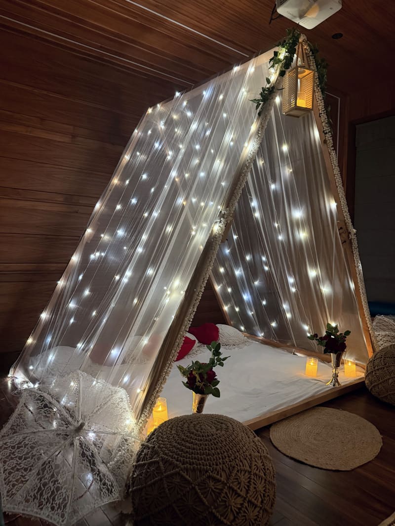Luxury date night setup by Cupid Vow, Chandigarh